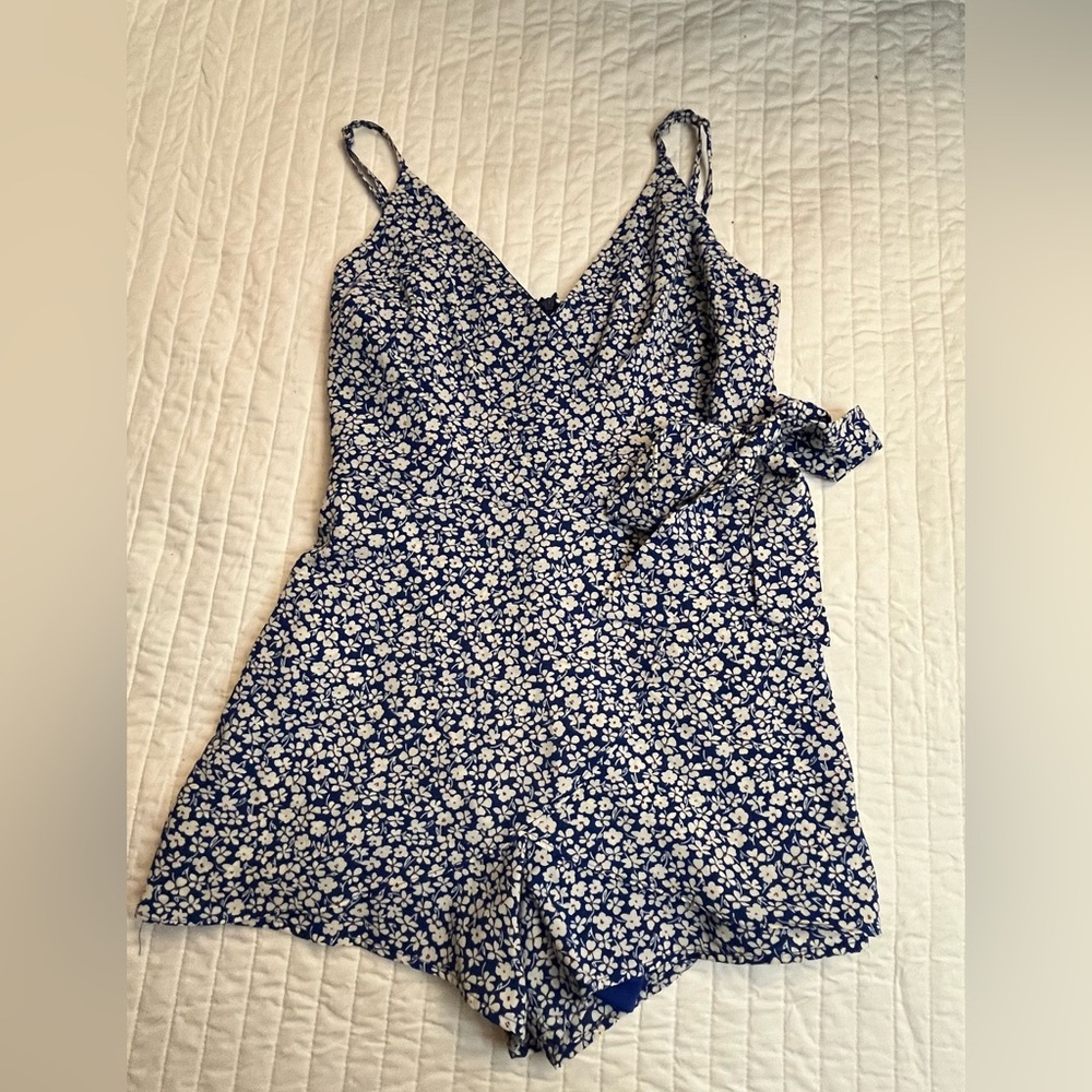 She + Sky floral romper NWT